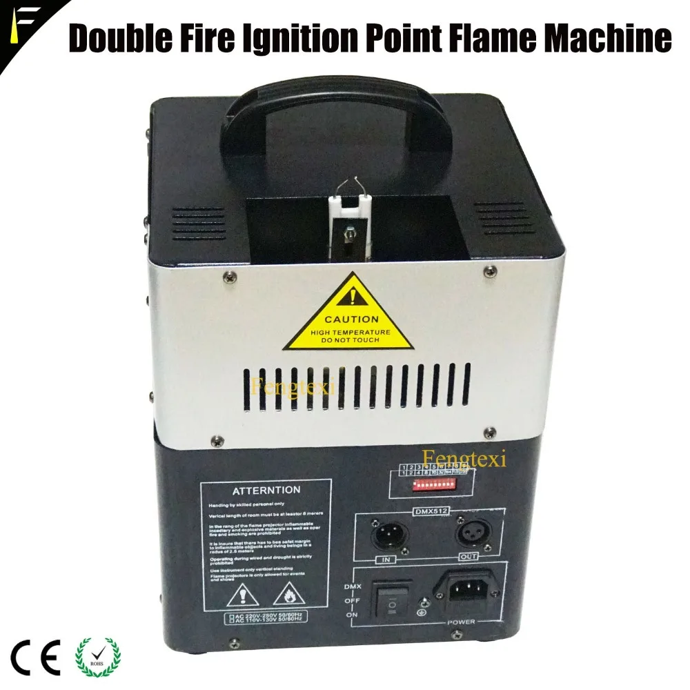 Double Head Fire Flame Machine