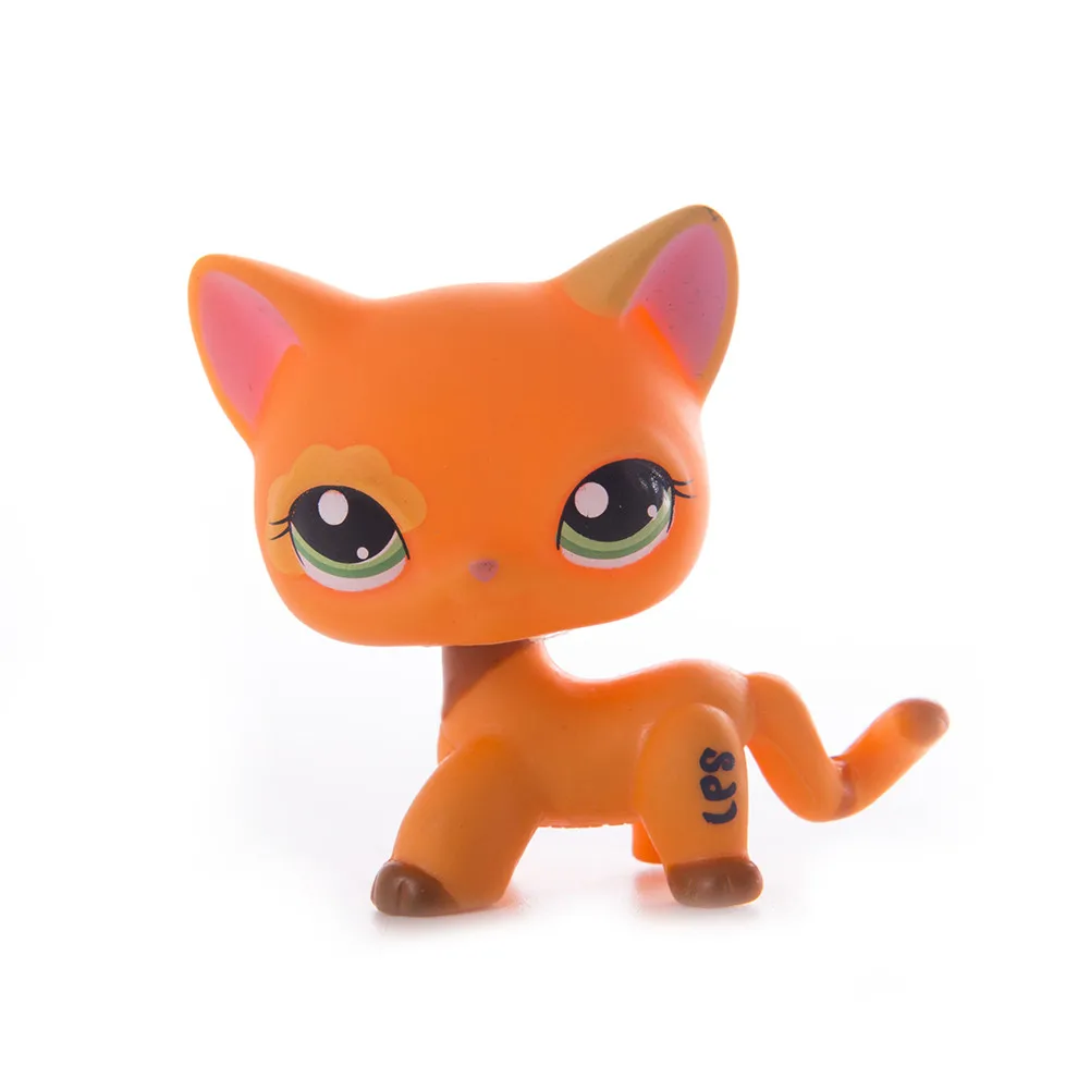 LPS Pet Shop розовая короткошерстая кошка игрушка такса колли ПВХ экшн-станция фигурка игрушка Косплей Кукла Модель Детская игрушка подарок - Цвет: 21