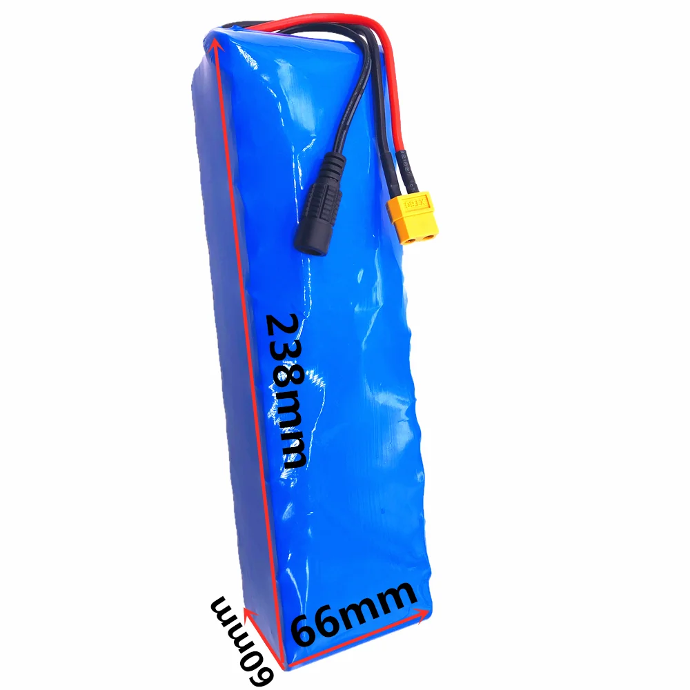 Dolidada XT60 интерфейс 48V батарея 13S3P 36Ah батарейный блок 500W высокая мощность батареи