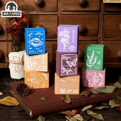 Mr papier – 8 timbres Vintage Style rétro, série de temps pour Dessert, créatifs et mignons, Scrapbooking, matériel de décoration pour compte à main, DIY bricolage 