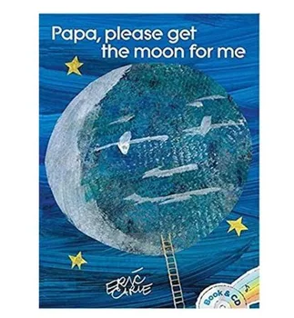

Papa, Please Get the Moon For Me Eric Carle early Educational English picture Book For Baby Kids And Small Children