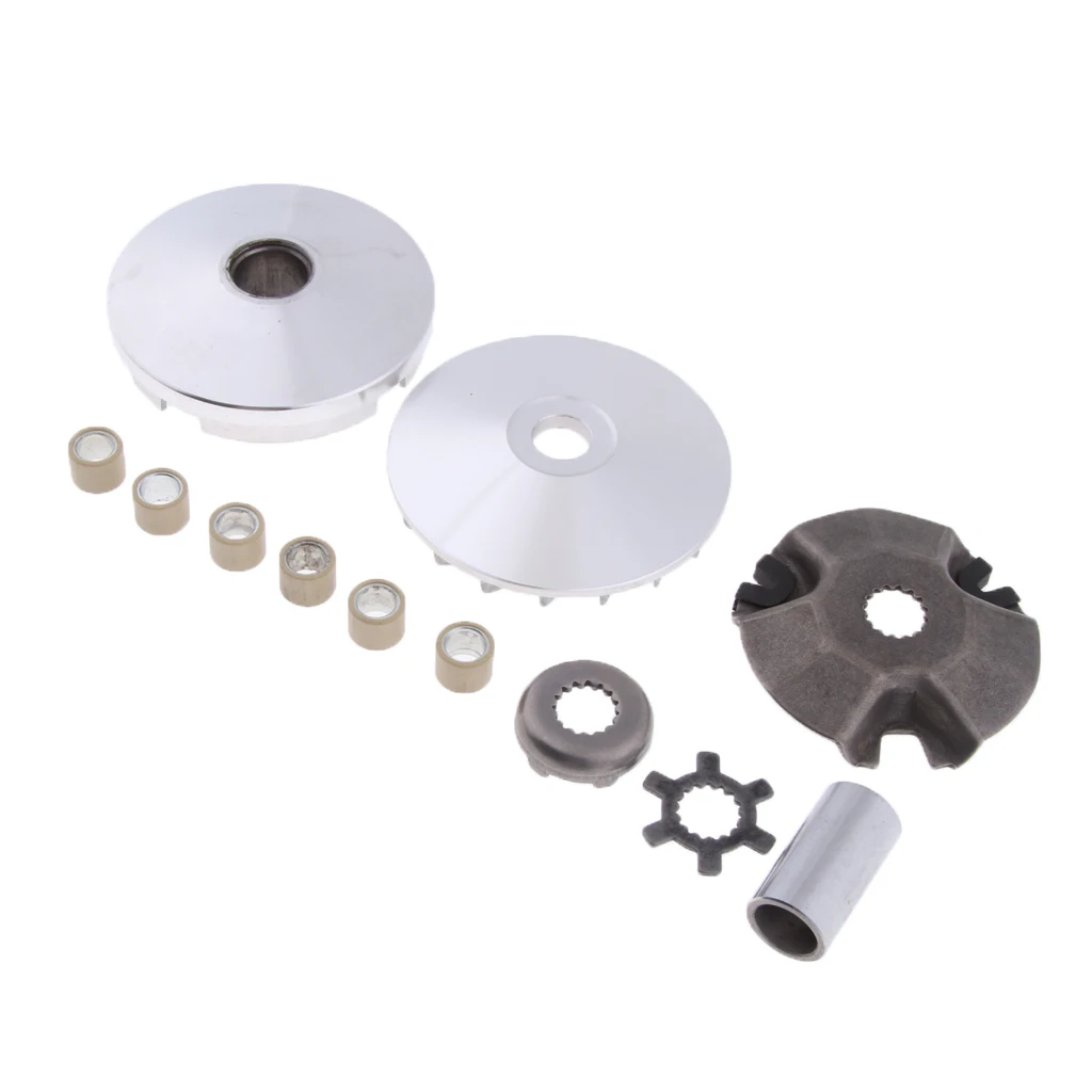 

13.35mm Heavy Duty Motorcycle Variator Set for Yamaha JOG50 BWS50 AEROX50/Minarelli 1PE40QMB Scooter ATV