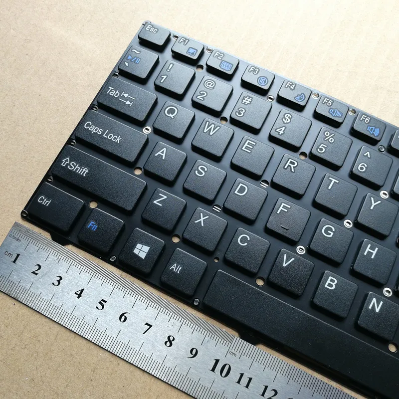 Новая английская клавиатура для ноутбука Clevo W540 W740SU W840 X411 MP12B83U4430|laptop keyboard|keyboard for