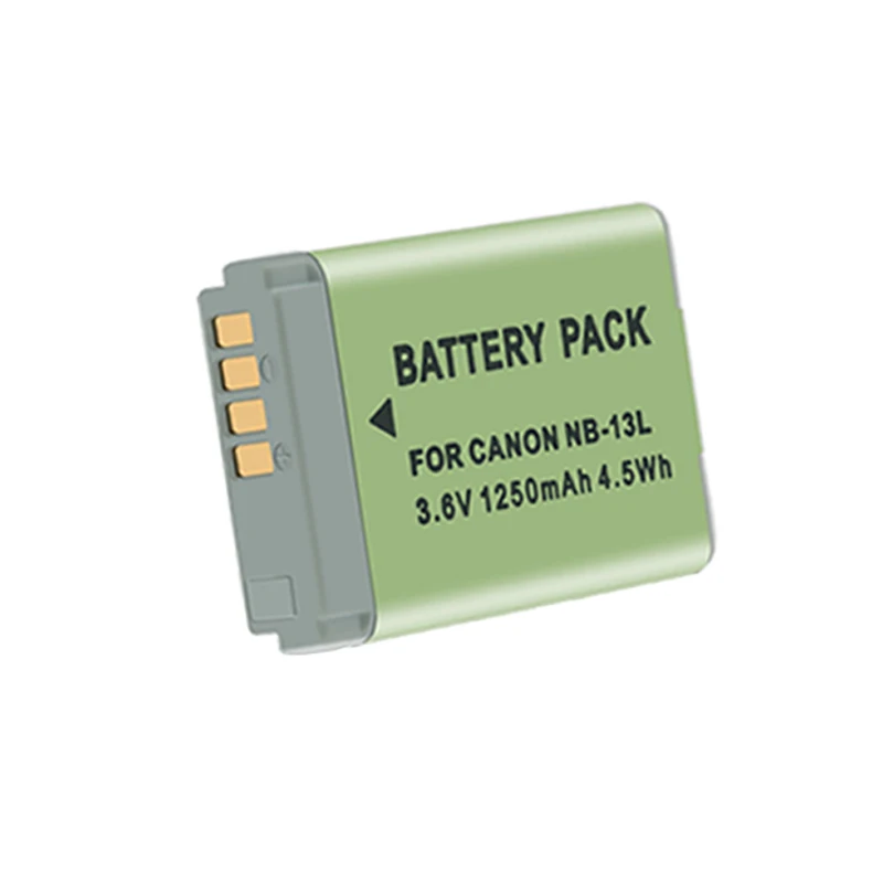 lithium ion battery pack NB 13L NB13L NB-13L 1250mah Battery Charger for Canon PowerShot G5X G7X G9X G7 X Mark II G9 X,SX620 SX720 SX730 HS  Batteries rechargeable battery pack Batteries