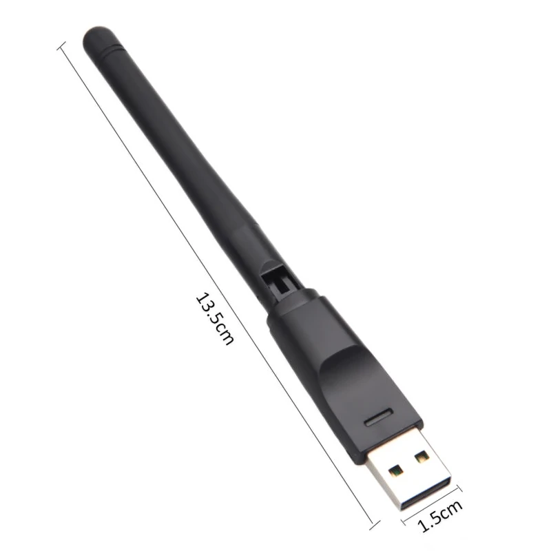 Небольшой адаптер умная Регулируемая 2 4 ГГц 150 Мбит/с USB Wifi с высоким