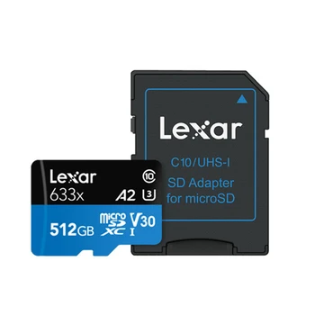 

Lexar micro sd card 512GB SDXC/SDHC Flash Memory Card micro sd for Gopro/DJI/Nintendo switch