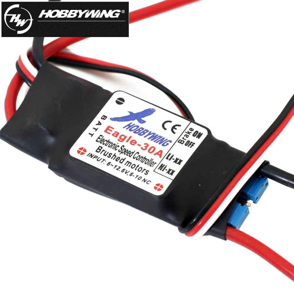 Hobbywing Eagle 30A 23S 1A/5V Brushed ESC Speed Controller For Brushed