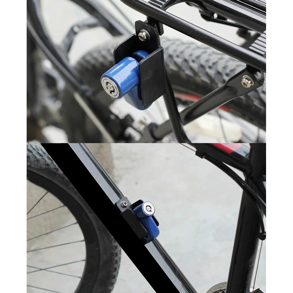 

Rotor Bicycle With Key Heavy Duty Portable Security Universal Mini Anti Theft Bike Disc Brake Lock Motorcycle Scooter