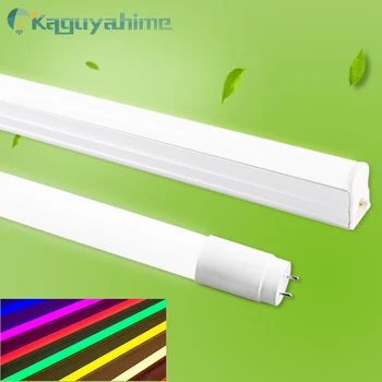 

=(K)= RGB White NO Flicker Integrated Driver LED Fluorescent Tube T5 T8 6W 10W 110V 220V LED Tube Light Red Green Bule Pink