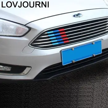 

Grille Exterior Auto Chromium Automovil Modified Mouldings Car Styling Bright Sequins Parts Covers 15 16 17 18 FOR Ford Mondeo