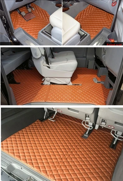 

High quality! Custom special car floor mats for Mercedes Benz Vito W639 9 8 7 seats 2019-2014 waterproof carpets for Vito 2010