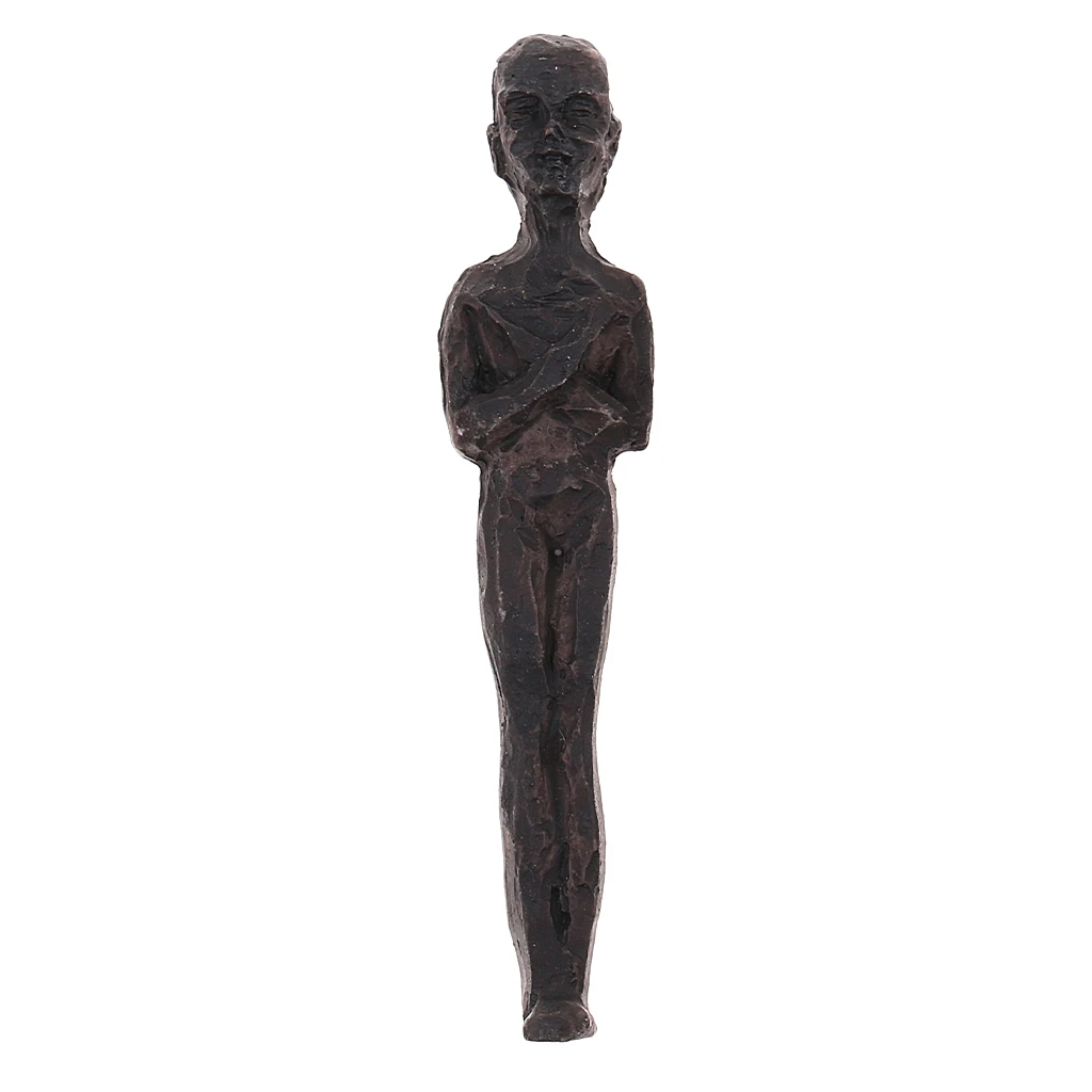 Ancient Egyptian Black Mummy Figurine W/ Coffin Resin Home Decor Egyptian Egypt Figurine Statue Miniature Craft Collectibles