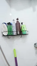 Storage-Rack Shampoo Kitchen-Accessories Metal-Corner Living-Room Bathroom Nail-Free
