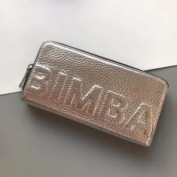 

wallet organizer bimba y lola purse genuine leather 2020 women long wallet 17x11cm