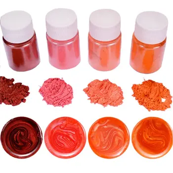 

4 Pcs/set Mixed Color Resin Jewelry DIY Making Glowing Powder Luminous Pigment Set Crystal Epoxy Material