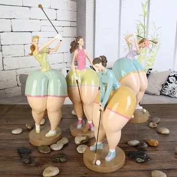 

EUROPE CREATIVE LIVING ROOM ABSTRACT FAT WOMAN FIGURINE OBESE WOMEN FIGURINES EXAGGERATIVE DECORATIVE WOMAN ORNAMENT GIFT