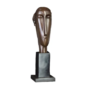 

Modern bronze art abstract bronze man statue sculpture for desk decoration