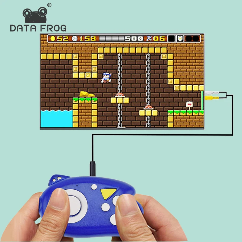 Retrokonsola Data Frog Retro Mini Video Game za $6.27 / ~25zł - LowcyChin.pl