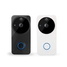 

Smart home video doorbell wireless Wifi1080P camera waterproof cover infrared remote recording security monitoring call doorbell