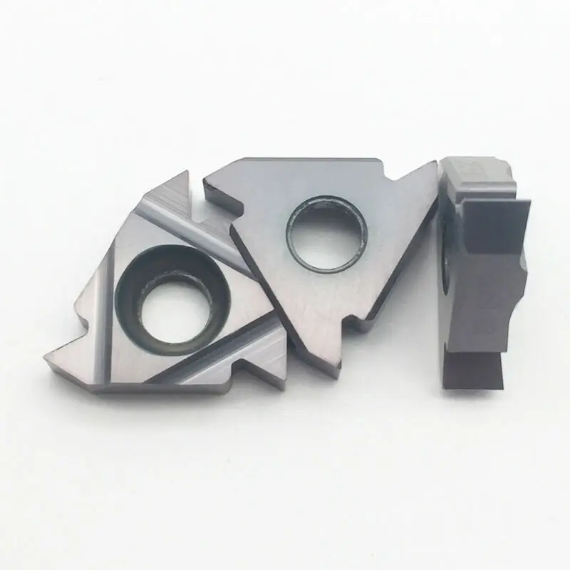 10 шт. нержавеющая CNC Карбид резьба вставка горизонт внешний режущий инструмент
