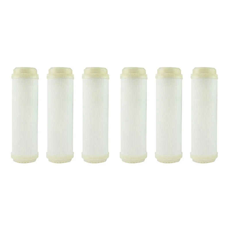 

6PCS 10 Inch Flat Type UF Hollow Fiber Ultrafiltration Membranes Filter 0.01 Micrometre High Flow Membrane UF Dry