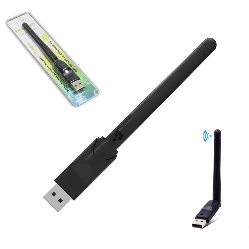 150 Мбит/с Ralink RT5370 беспроводная сетевая карта мини USB 2 0 WiFi адаптер Антенна ПК LAN Wi Fi