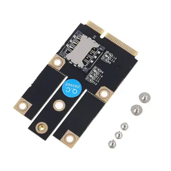 

NGFF M.2 2242 to Mini Pcie 3G 4G Adapter for SIM Card Slot for EM7355 MU736 Kit 83XB