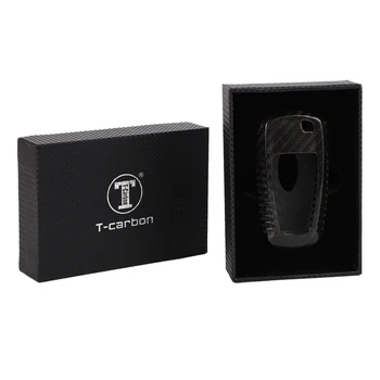 

Premium Real Carbon Fiber Case Key Case Fit for FORD EDGE MONDEO