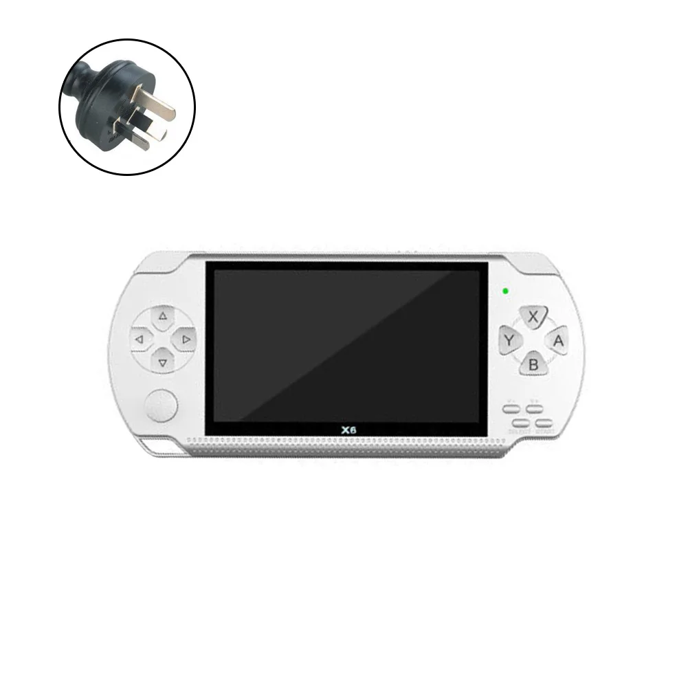 

4.3" Rechargeable Portable Retro HD Game Console Multifunctional Kids Easy Operation Handheld Player Big Screen 8G Gifts Fun