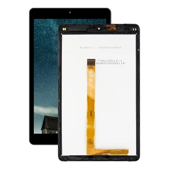

For Alcatel 3T 8.0 2018 9027W LCD Display Touch Screen Digitizer Glass Sensor Assembly + Frame + Tools