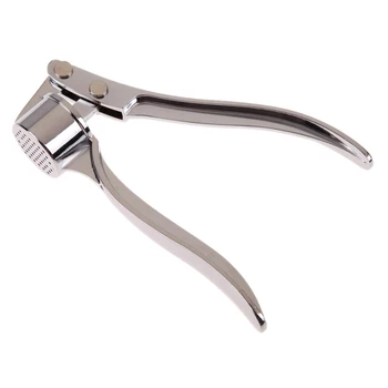 

Stainless Steel Garlic Press Crusher Kitchen Cooking Vegetables Ginger Squeezer Masher Handheld Ginger Mincer Tools