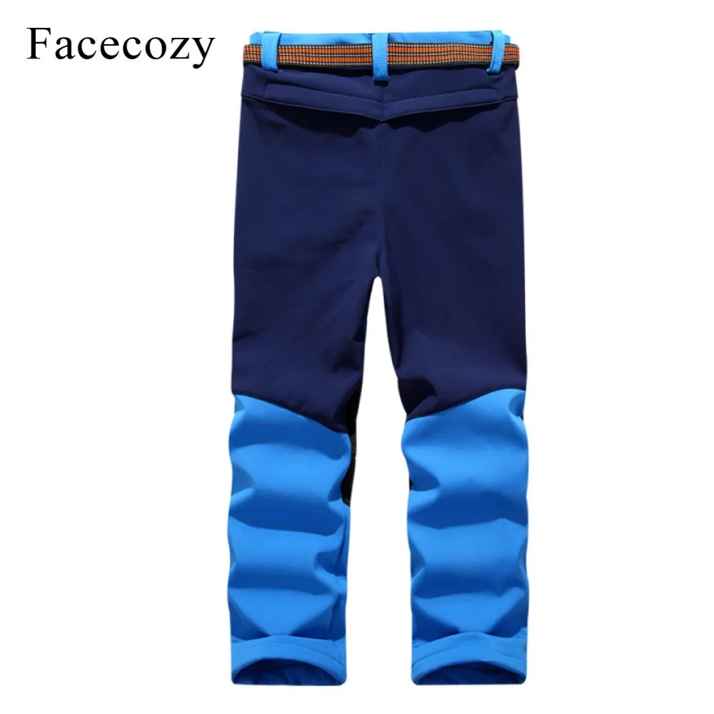 Детские зимние Утепленные спортивные штаны Facecozy с флисовой подкладкой