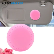 FORAUTO автомобильный освежитель воздуха, твердый парфюм, таблетки, автомобильный солнцезащитный козырек, коробка для ароматерапии, украшение на приборную панель для дома, автомобиля, ванной, одежда