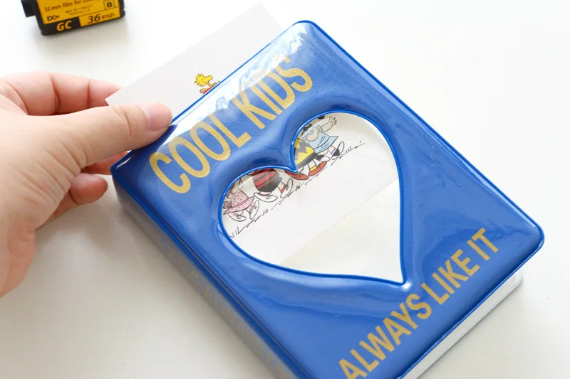 Cartoon Album Holds 64 Mini Photos Instax Album Photo Album for Mini Fuji Instax & Name Card 7s 8 25 50s Mini Photo Album