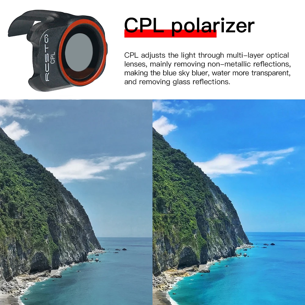 New DJI Mini 2 Camera Lens Filter for DJI Mavic MINI 1/2/SE Drone Filter Set UV ND CPL 4/8/16/32 NDPL Accessories