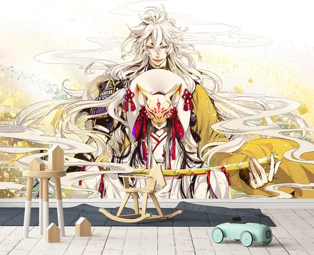 [Самоклеющиеся] 3D Inuyasha 2839 Япония Аниме настенная бумага настенная печать настенные наклейки