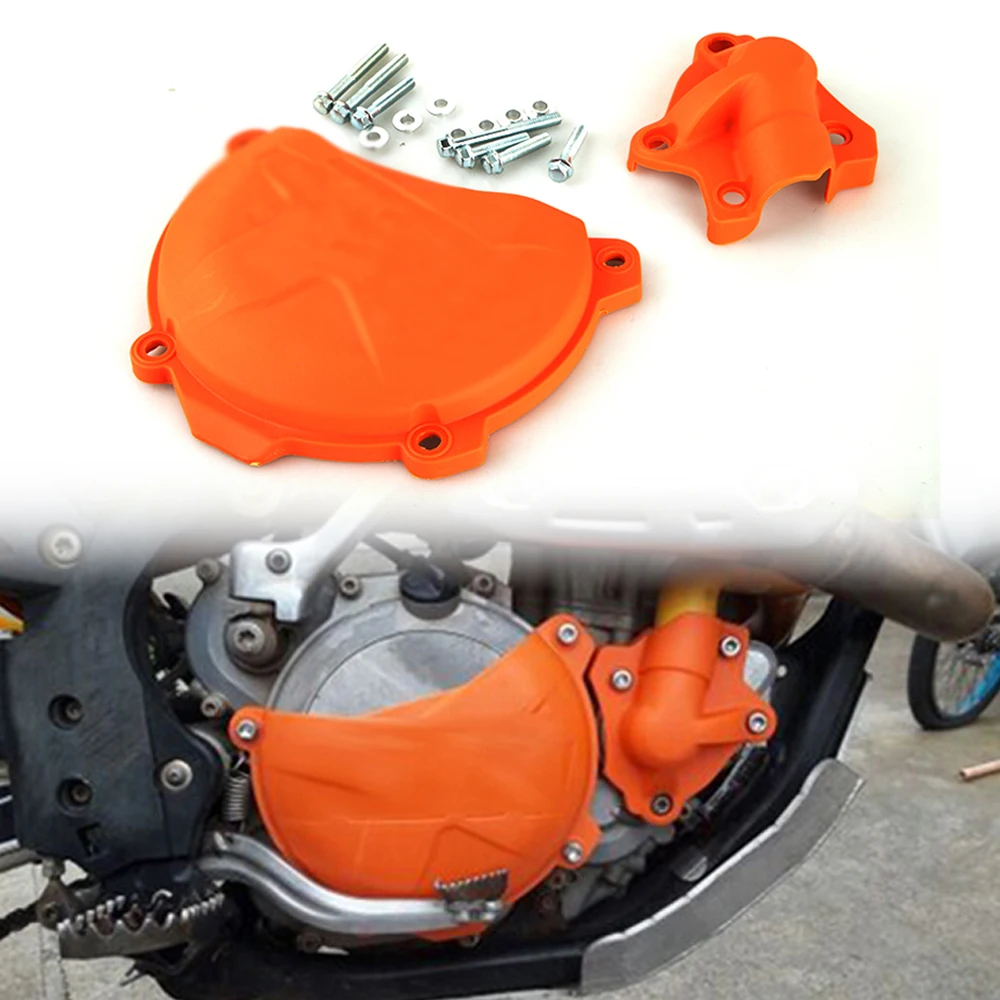 Защитная крышка сцепления водяного насоса зажигания двигателя для KTM SXF EXCF XCF XCFW 250
