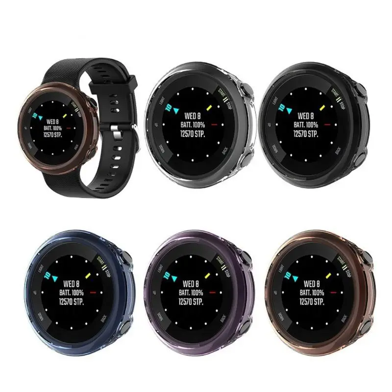 

TPU Protective Case Transparent Cover Protector for Garmin Forerunner 45S Watch