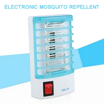 

For Home Hotel Restaurant Commercial Places 1pc Portable Electric Anti Flies Killer Household LED Mosquito Trap Lamp Mayitr