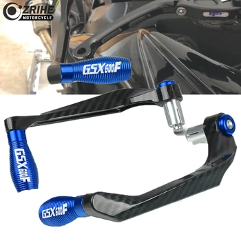 

High Quality Universal 7/8" 22mm Aluminum Motorcycle Handlebar System Brake Clutch Lever Protector Hand Guard FOR SUZUKI GSX600F