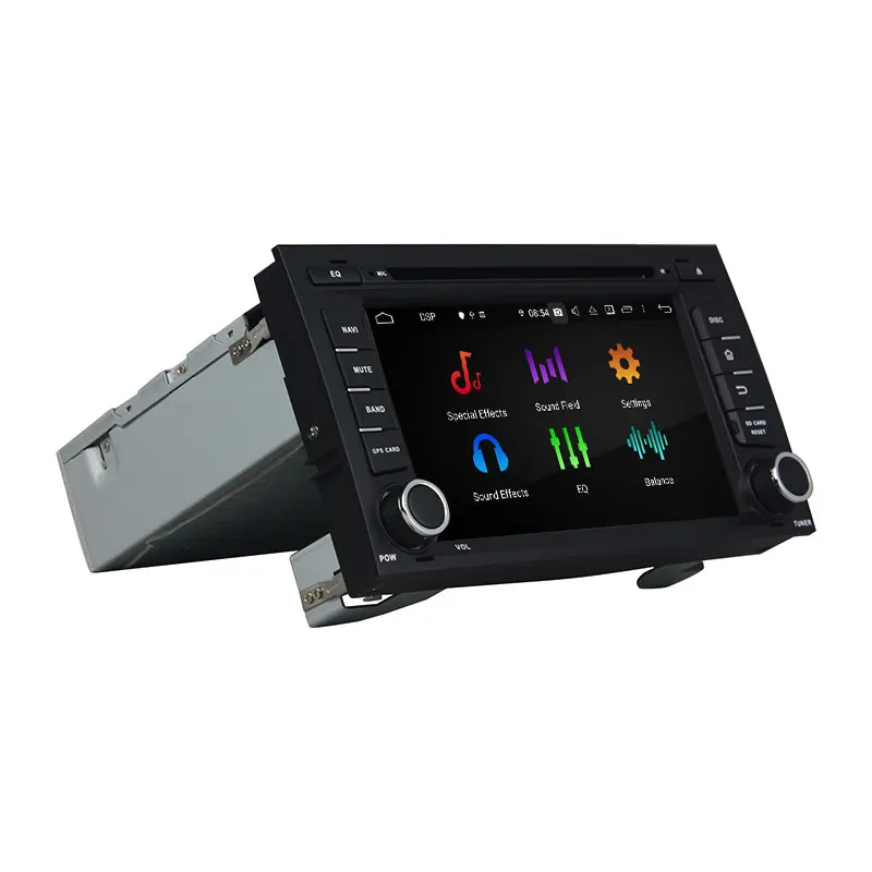 7 &quotPX6 Android 9 0 Автомобильный DVD плеер для Seat LEON 2014 мультимедийный аудио 1 Din стерео 6