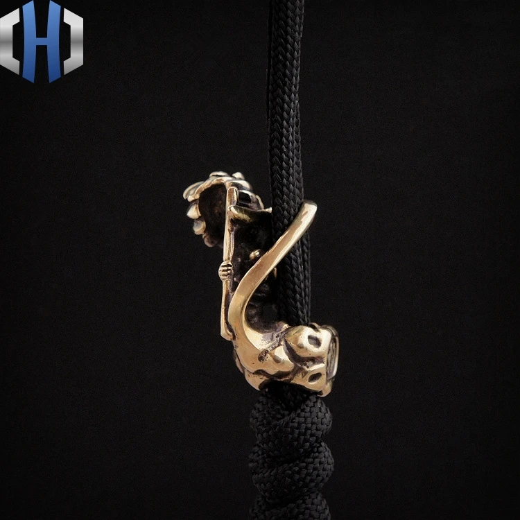 Wukong нож бисер EDC подвеска «нож» фонарик DIY кулон брелок