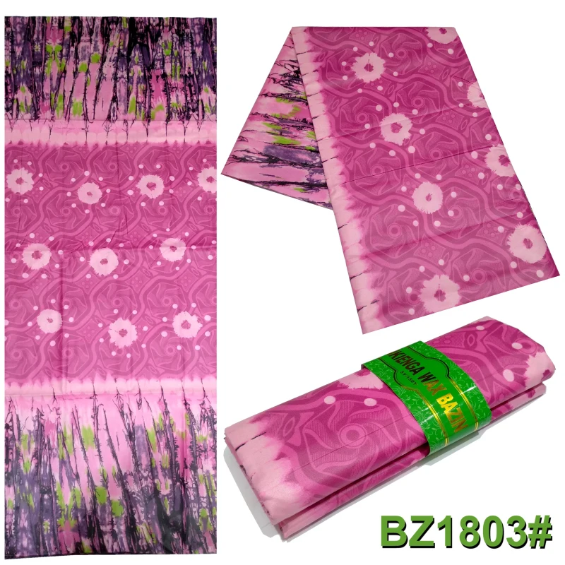 Африканская ткань bazin riche getzner guinea brocade Ткань bazin riche ткань Гана Воск Принт Ткань 6 ярдов/setLHW-1