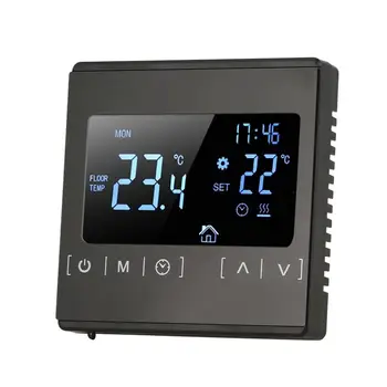 

new Home warm floor Thermoregulator Digital Touch Screen smart home Electric Heating System Temperature Controller dropshipng