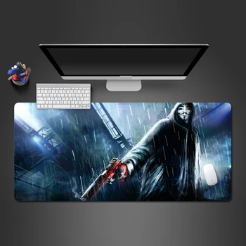 

Ultra Clear Black Terror Notebook Computer Keyboard Game Mouse Pad Natural Personality Unique Style Creative Popular Desktop Pad