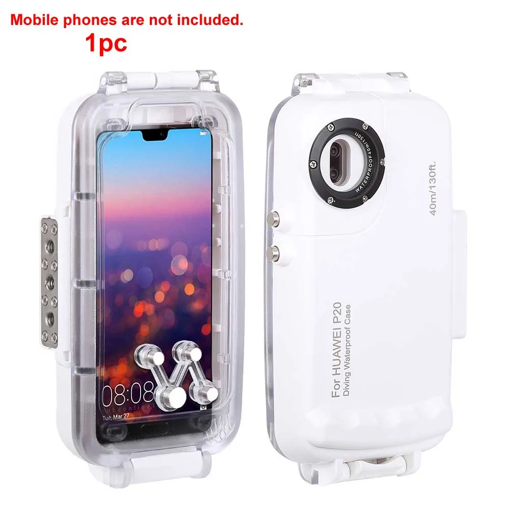 

Dustproof ABS Diving Underwater 40m Mobile Phone Lanyard Cover Surfing Accessories Protective Case Waterproof For Galaxy S9 S9+