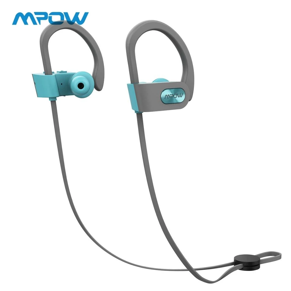 

Original Mpow Bluetooth Earphones HiFi Stereo Sport Headphone Wireless Earbuds With Microphone&EVA Case For iPhone X/8/7