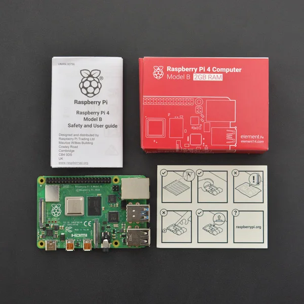 Для(4B 4G) Raspberry Pi 3 поколение b макетная плата RS британская версия Raspberry Pi 4 поколение b
