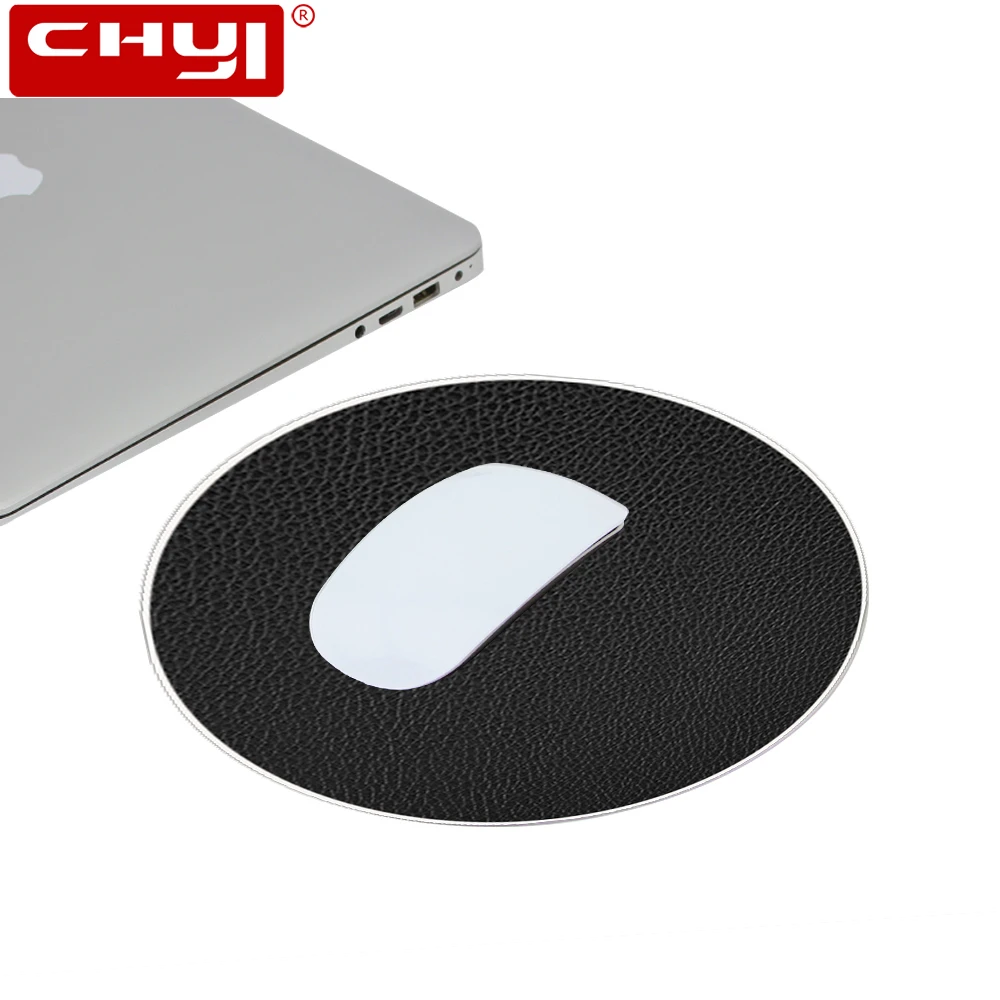 CHYI круглый коврик для мыши однотонный игровой компьютерной MacBook Xiaomi lenovo игровые