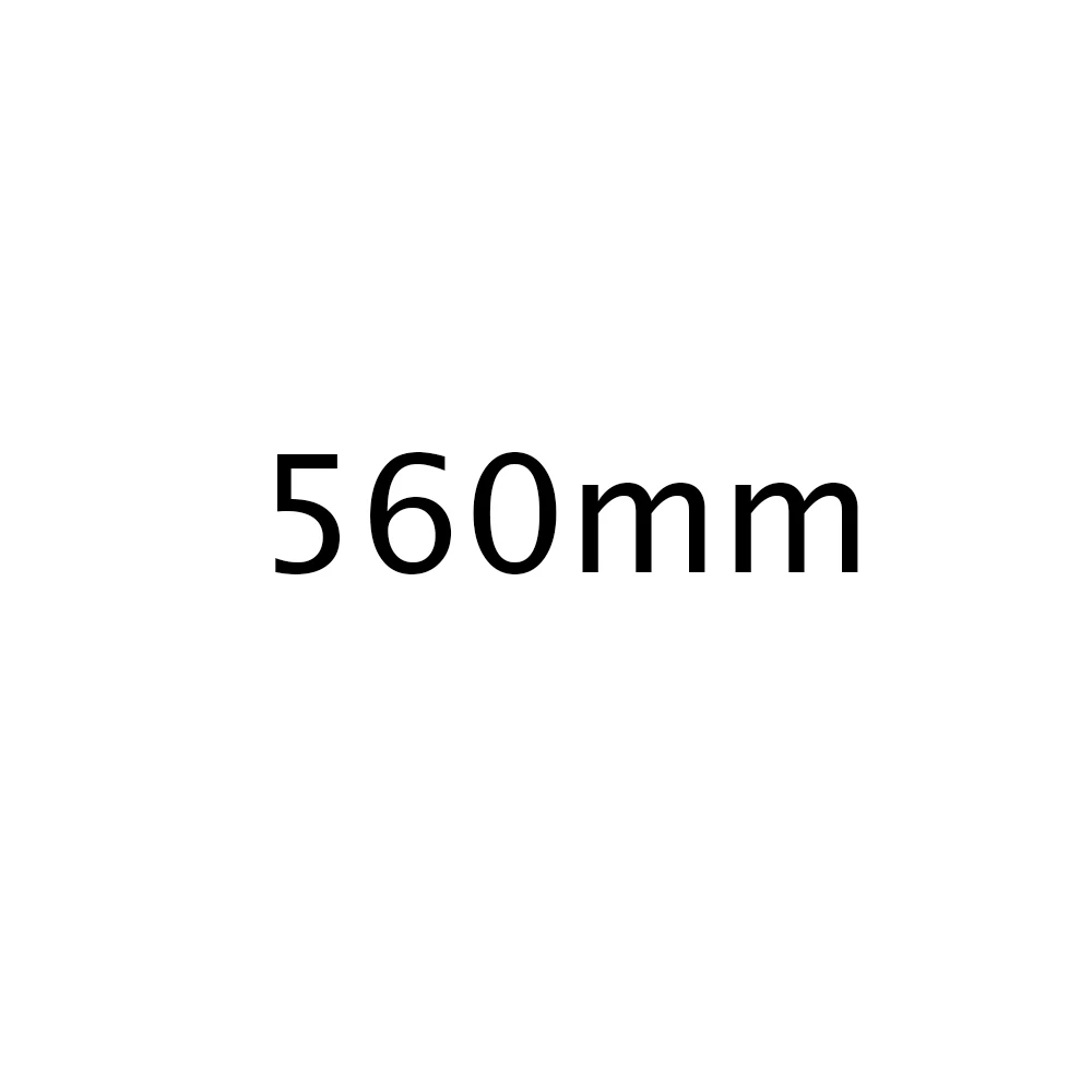 560mm Руль для велосипеда из сплава серебра 25,4 мм - Цвет: 560mm